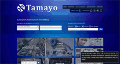 Desktop Screenshot of desguaces-tamayo.com